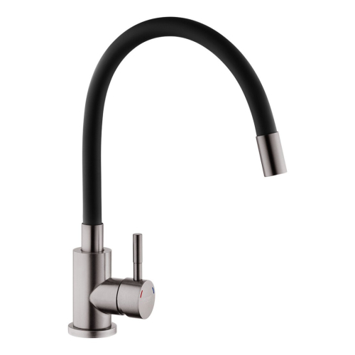 Змішувач для кухні Kroner KRP Edelstahl Klassisch - PVD035BLK CV032635 Купити Змішувач для кухні Kroner KRP Edelstahl Klassisch - PVD035BLK CV032635 в Києві vannaja.kiev.ua