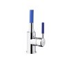 Купить гибкий смеситель для кухни Kroner KRM Kuche C132BLE цвет синий CV033131 в Киеве vannaja.kiev.ua