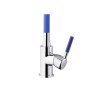 Купить гибкий смеситель для кухни Kroner KRM Kuche C132BLE цвет синий CV033131 в Киеве vannaja.kiev.ua