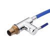 Купить гибкий смеситель для кухни Kroner KRM Kuche C132BLE цвет синий CV033131 в Киеве vannaja.kiev.ua