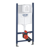 Купить Комплект 4 в 1: Установка GROHE Rapid SL 3 в 1 3884966Q + Унитаз безободочный Kroner Harz WHI493736 RIMLESS с сиденьем Slim Duroplast / Soft-close / Quick relase KH493736WHIR в Киеве vannaja.kiev.ua