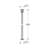 Шланг для душу Grohe VitalioFlex Metal Long-Life 1250 мм 22106000 Купить Шланг для душу Grohe VitalioFlex Metal Long-Life 1250 мм 22106000 в Киеве vannaja.kiev.ua