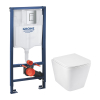 Комплект 4 в 1: Установка Grohe Rapid SL 3 в 1 38772001 + Унитаз безободочный Kroner Eifel WHI493436 RIMLESS с сиденьем Slim Duroplast / Soft-close / Quick relase KE493436WHIR (387720 Купить Комплект 4 в 1: Установка Grohe Rapid SL 3 в 1 38772001 + Унитаз безободочный Kroner Eifel WHI493436 RIMLESS с сиденьем Slim Duroplast / Soft-close / Quick relase KE493436WHIR (387720 в Киеве vannaja.kiev.ua