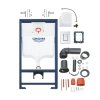 Комплект 4 в 1: Установка Grohe Rapid SL 3 в 1 38772001 + Унитаз безободочный Kroner Harz WHI483632 TORNADO с сиденьем Slim Duroplast / Soft-close / Quick relase KH483632WHIT Купить Комплект 4 в 1: Установка Grohe Rapid SL 3 в 1 38772001 + Унитаз безободочный Kroner Harz WHI483632 TORNADO с сиденьем Slim Duroplast / Soft-close / Quick relase KH483632WHIT в Киеве vannaja.kiev.ua