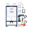 Комплект 4 в 1: Установка Grohe Rapid SL 3 в 1 38772001 + Унитаз безободочный Kroner Oker WHI533536 RIMLESS с сиденьем Slim Duroplast / Soft-close / Quick relase KO533536WHIR (3877300 Купить Комплект 4 в 1: Установка Grohe Rapid SL 3 в 1 38772001 + Унитаз безободочный Kroner Oker WHI533536 RIMLESS с сиденьем Slim Duroplast / Soft-close / Quick relase KO533536WHIR (3877300 в Киеве vannaja.kiev.ua