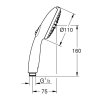 Лейка для ручного душа Grohe Tempesta 110 27597003 Купить Лейка для ручного душа Grohe Tempesta 110 27597003 в Киеве vannaja.kiev.ua