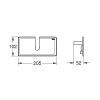 Купить Полка для душевых систем Grohe EasyReach 26362LN1 в Киеве vannaja.kiev.ua