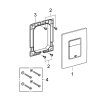 Купить Комплект 4 в 1: Инсталляция GROHE Rapid SL 3 в 1 3884966Q + Унитаз подвесной безободковый Kroner Eifel WHI493436 TORNADO с сиденьем в Киеве vannaja.kiev.ua