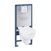 преміум інсталяція для унітаза Grohe Rapid SLX 39596000 Купити преміум інсталяція для унітаза Grohe Rapid SLX 39596000 в Києві vannaja.kiev.ua
