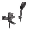 Купити Змішувач для ванни Kroner KRP Edelstahl Kubus - PVD060 Графіт матовий CV035907 в Києві vannaja.kiev.ua