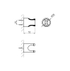 Купити Тримач для душу Kroner Element 2840872915Z-3801 в Києві vannaja.kiev.ua