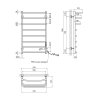 Купити Сушарка для рушників електрична Kroner KRP Prima ER900x500-8 CV036339 в Києві vannaja.kiev.ua