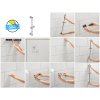 Купить Душевая система Grohe Vitalio Start 250 с изливом для ванны и смесителем Euroeco UA32747R3 в Киеве vannaja.kiev.ua