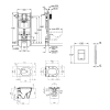 Комплект 4 в 1: Инсталляция Grohe Solido 2 в 1 38971000 + Панель смыва для унитаза Even Black 38966KV0 + Унитаз подвесной безобедочный Kroner Armada WHI513636 RIMLESS с сиденьем Slim Duroplast /Soft (38971966KV0KA51R) Купить Комплект 4 в 1: Инсталляция Grohe Solido 2 в 1 38971000 + Панель смыва для унитаза Even Black 38966KV0 + Унитаз подвесной безобедочный Kroner Armada WHI513636 RIMLESS с сиденьем Slim Duroplast /Soft (38971966KV0KA51R) в Киеве vannaja.kiev.ua