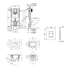 Комплект 4 в 1: Инсталляция Grohe Solido 2 в 1 38971000 + Панель смыва для унитаза Grohe Even Black 38966KV0 + Унитаз подвесной безобедочный Kroner Eifel WHI483429 TORNADO с сиденьем Slim Duroplast / Soft KE483429WHIT(38971966KV0KE48T) Купить Комплект 4 в 1: Инсталляция Grohe Solido 2 в 1 38971000 + Панель смыва для унитаза Grohe Even Black 38966KV0 + Унитаз подвесной безобедочный Kroner Eifel WHI483429 TORNADO с сиденьем Slim Duroplast / Soft KE483429WHIT(38971966KV0KE48T) в Киеве vannaja.kiev.ua