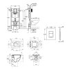 Комплект 4 в 1: Инсталляция Grohe Solido 2 в 1 38971000 + Панель смыва для унитаза Grohe Even Black 38966KV0 + Унитаз безободочный Kroner Harz WHI493736 RIMLESS с сиденьем Slim Duroplast / Soft-close (38971966KV0KH49R) Купить Комплект 4 в 1: Инсталляция Grohe Solido 2 в 1 38971000 + Панель смыва для унитаза Grohe Even Black 38966KV0 + Унитаз безободочный Kroner Harz WHI493736 RIMLESS с сиденьем Slim Duroplast / Soft-close (38971966KV0KH49R) в Киеве vannaja.kiev.ua