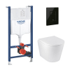 Комплект 4 в 1: Инсталляция Grohe Solido 2 в 1 38971000 + Панель смыва для унитаза Grohe Even 389662430 + Унитаз подвесной безобедочный Kroner Armada WHI513636 RIMLESS с сиденьем Slim Duroplast /Soft (38971966243KA51R) Купить Комплект 4 в 1: Инсталляция Grohe Solido 2 в 1 38971000 + Панель смыва для унитаза Grohe Even 389662430 + Унитаз подвесной безобедочный Kroner Armada WHI513636 RIMLESS с сиденьем Slim Duroplast /Soft (38971966243KA51R) в Киеве vannaja.kiev.ua