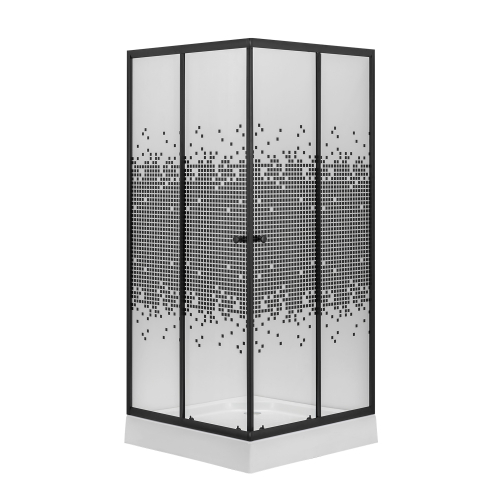 Купити Душова кабіна Kroner KRP Eifel - Q.B.F.M.90x90 см в Києві vannaja.kiev.ua