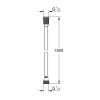 Шланг для душа Grohe VitalioFlex Silver TwistStop 1500 мм 22109000 Купить Шланг для душа Grohe VitalioFlex Silver TwistStop 1500 мм 22109000 в Киеве vannaja.kiev.ua