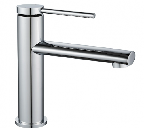 Купити Змішувач для раковини (умивальника) REA OVAL CHROME хром низький в Києві vannaja.kiev.ua