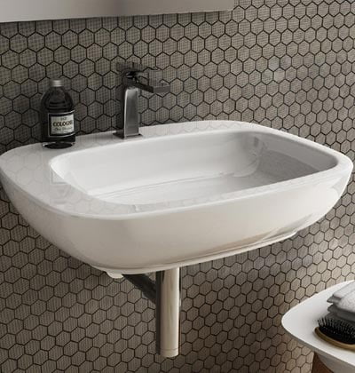 Керамічна раковина 60 см Artceram Dial, white glossy (DAL001 01; 00) Купити Керамічна раковина 60 см Artceram Dial, white glossy (DAL001 01; 00) в Києві vannaja.kiev.ua