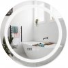 Купить Незапотевающие зеркала для ванных комнат Q-TAP DC-F803 Mideya LED подсветка 60 см в Киеве vannaja.kiev.ua