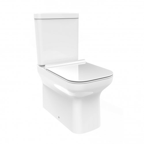 Купити Купити безободковий Унітаз Devit 3010160 CITY Компакт + кришка quick-fix soft-close в Києві vannaja.kiev.ua