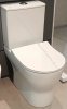 Короткий туалет напольный с бачком DevIT 3110120 Fresh Компакт Безободковый тонкая крышка soft-close Купить Короткий туалет напольный с бачком DevIT 3110120 Fresh Компакт Безободковый тонкая крышка soft-close в Киеве vannaja.kiev.ua