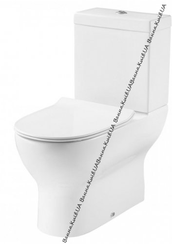 Купить DevIT 3110121 Fresh Унитаз напольный с крышкой Soft Close qucik-fix Арматура - Geberit Швейцария 3010121 в Киеве vannaja.kiev.ua