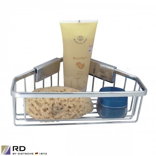 Купить DIETSCHE 643310 Baskets Угловая Корзинка для Ванной Комнаты Настенная Цвет - Хром в Киеве vannaja.kiev.ua