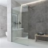 Купити двері в душову з оргскла стінка DS100200 devit Style огородження Walk-In 100x200 см, хром з верхнім тримачем скла в Києві vannaja.kiev.ua