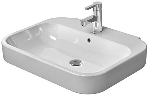 Duravit 231660 Happy D2 2316600000 Раковина 60 x 47.5 см Умывальник Цвет - Белый Купить Duravit 231660 Happy D2 2316600000 Раковина 60 x 47.5 см Умывальник Цвет - Белый в Киеве vannaja.kiev.ua