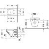 Duravit 2538090000 + 0063790000 DuraStyle Унитаз подвесной rimless + Крышка тонка SoftClose Купить Duravit 2538090000 + 0063790000 DuraStyle Унитаз подвесной rimless + Крышка тонка SoftClose в Киеве vannaja.kiev.ua