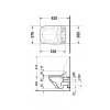 DURAVIT 2542590000 Durastyle 254259 Унитаз Подввесной 37x62 см для SensoWash Цвет - Белый Купить DURAVIT 2542590000 Durastyle 254259 Унитаз Подввесной 37x62 см для SensoWash Цвет - Белый в Киеве vannaja.kiev.ua