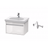 Купить DURAVIT KT006301818 KETHO 006301818 Тумба с Раковиной 85 см Комаплект Белый в Киеве vannaja.kiev.ua