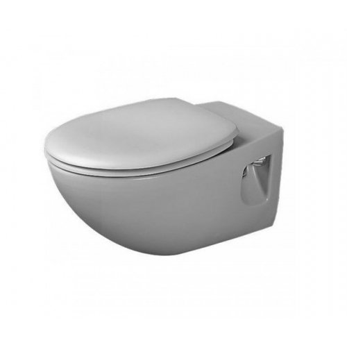 Унитаз подвесной с крышкой DURAVIT DURAPLUS 2547090000/0064290000 Купить Унитаз подвесной с крышкой DURAVIT DURAPLUS 2547090000/0064290000 в Киеве vannaja.kiev.ua