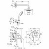 Купити GROHE 25183000 Eurosmart Cosmopolitan 25183 Душова Система для Прихованого Монтажу Комплект в Києві vannaja.kiev.ua