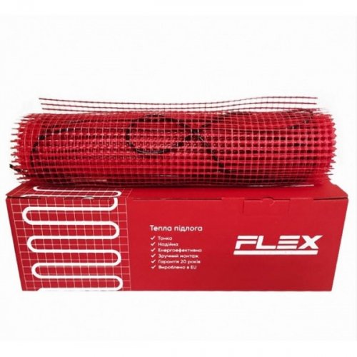 Купить Теплый пол под ламинат матом Flex EHM-175/5 Комплект площадь укладки: 5 м² длина секции 10 м EHM1755 в Киеве vannaja.kiev.ua