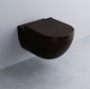 Купить Подвесной унитаз черный матовый с крышкой Cielo Enjoy Soft-close, Lavagna (EJVSLV + CPVEJNEWFLV) в Киеве vannaja.kiev.ua