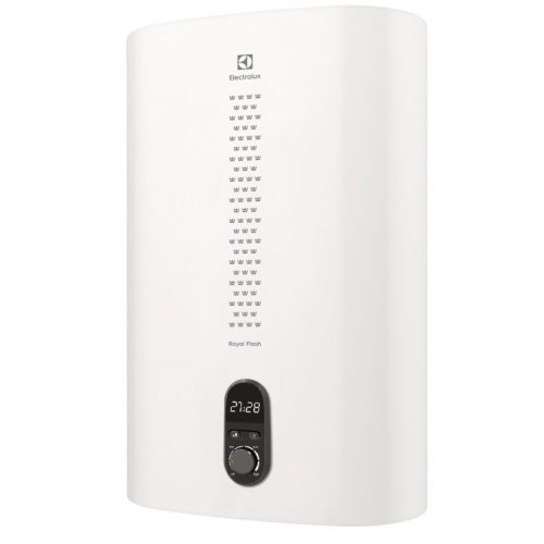 Купити Electrolux EWH 80 Royal Flash Бойлер на 80 літрів плоский сухим теном в Києві vannaja.kiev.ua