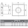 Купити Electrolux Rainbow EAFR-100 Beige вентилятор для ванної Витяжний 100 на 100 Бежевий в Києві vannaja.kiev.ua
