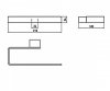 Купить Полотенцедержатель EMCO 055500100 Loft 0555 001 00 овальный в Киеве vannaja.kiev.ua