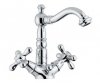 Смеситель для раковины EmmEvi Deco Old CR12615 двухвентельный хром Купить Смеситель для раковины EmmEvi Deco Old CR12615 двухвентельный хром в Киеве vannaja.kiev.ua