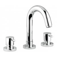кухонный кран со шлангом EmmEvi CR45010 смеситель Piper кухня на пружине хром купить в Киеве Украине 