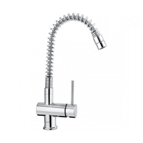 Купить Смеситель для кухни EMMEVI PIPER CR45510 с пружиной поворотный излив в Киеве vannaja.kiev.ua