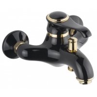 Смеситель для раковины Черный с золотом EMMEVI TIFFANY NO6003
