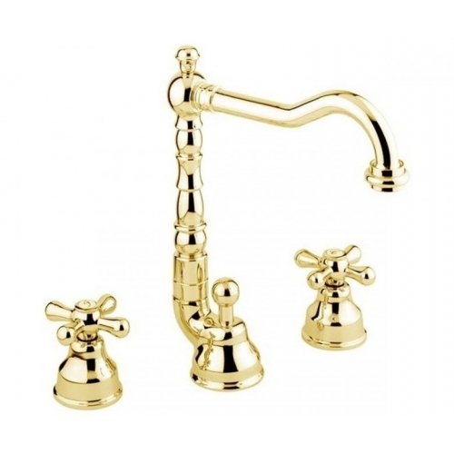 Смеситель EMMEVI DECO OLD OR12643 золотой кран под старину Купить Смеситель EMMEVI DECO OLD OR12643 золотой кран под старину в Киеве vannaja.kiev.ua