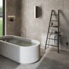 Купити чорна матова рушникосушка електрична драбина Insta Projekt ESCE2-60/160C31 Escada ELECTRO квадратні перетини (щабелі), підключення справа ESCE260160C31 в Києві vannaja.kiev.ua