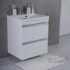 Купить FANCY MARBLE Borneo 600 подвесной умывальник с тумбой 60 см в Киеве vannaja.kiev.ua