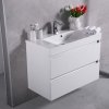 Купить Fancy Marble Тумба Borneo 900 с Умывальником Подвесная 90*46 см Цвет Белый в Киеве vannaja.kiev.ua